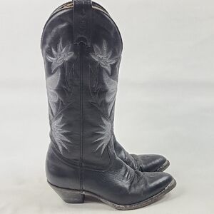 Boulet Black Cowboy Boots Women's Size 7